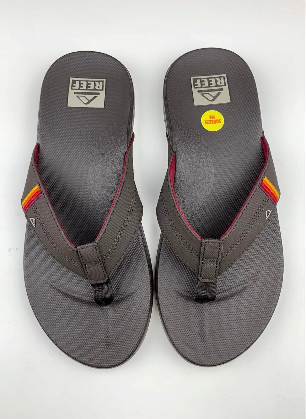 Reef Cushion Phantom Flip Flops Brown Thong Sandals Men's 11
